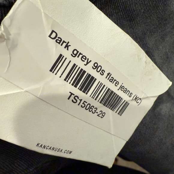 KanCan MONTANA ULTRA HIGH RISE '90S FLARE  BLACK Size 11/29 New with Tag - Picture 6 of 6